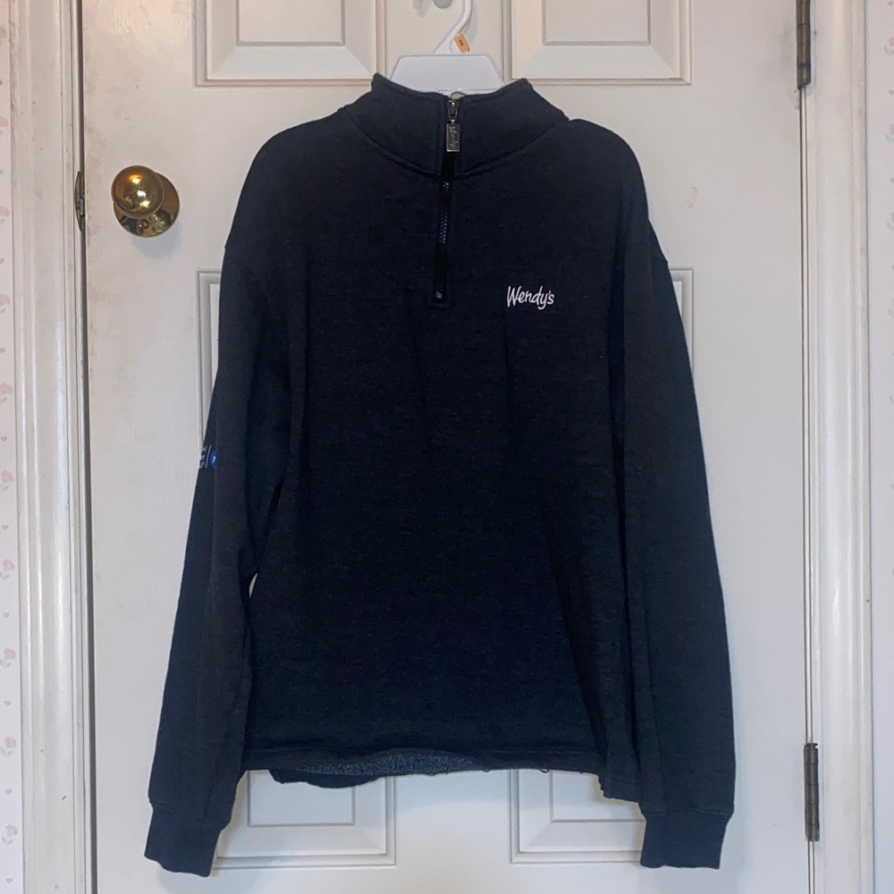 Unisex Gray Zip-Up - Size Small
